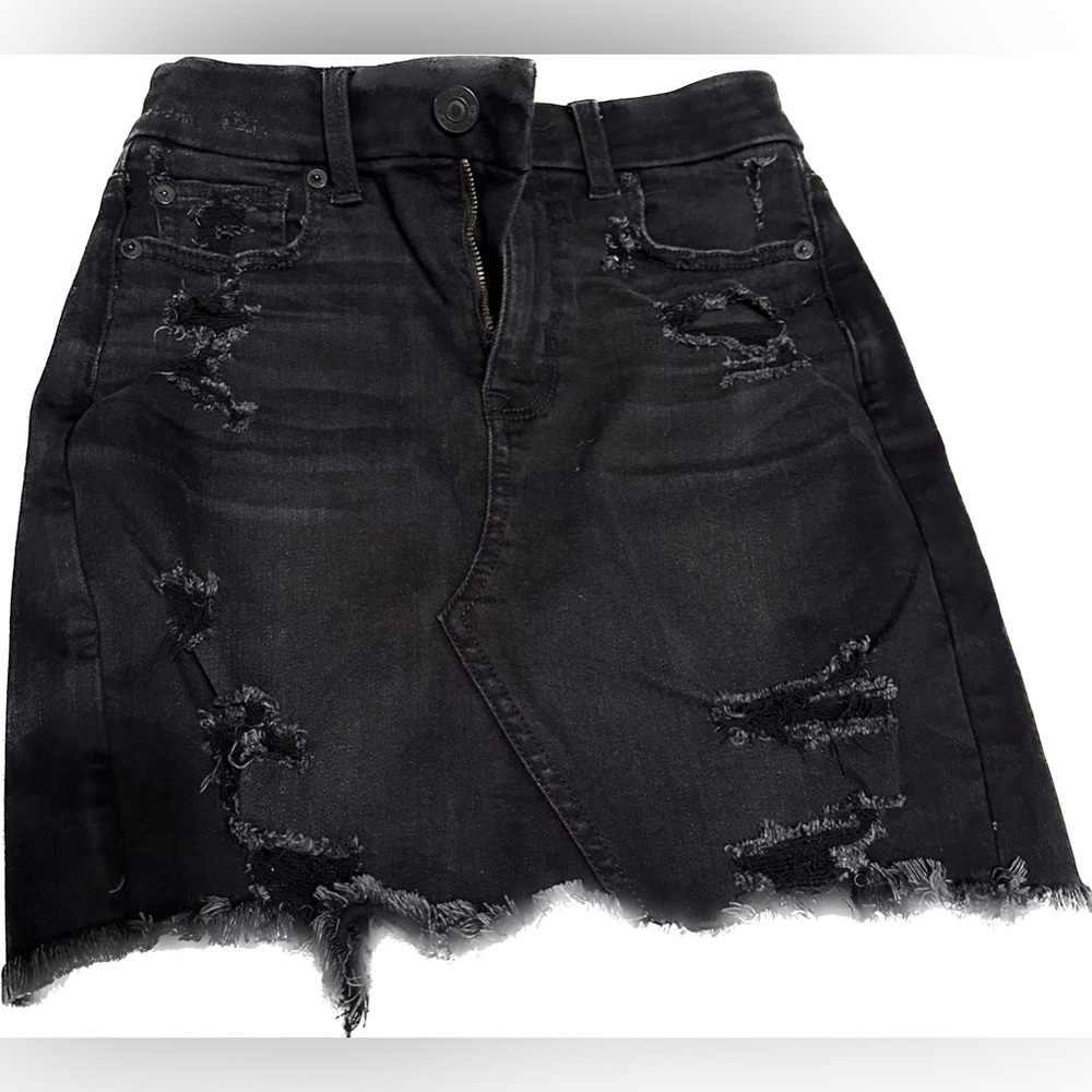 AE Jean skirt